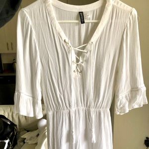 H&M white dress